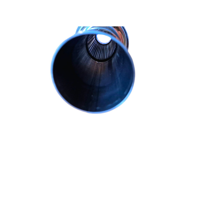 Silencieux Rond Poli - Plusieurs diamètres au choix