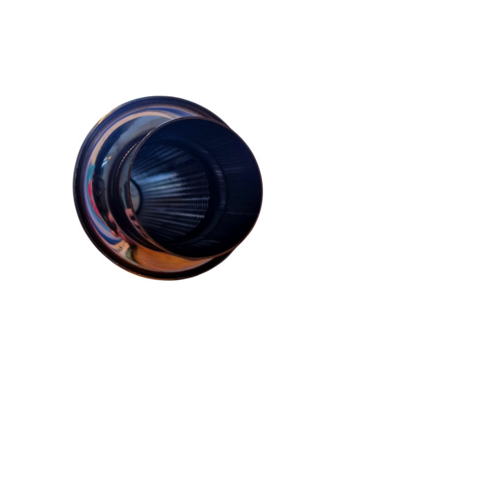 Silencieux Rond Poli - Plusieurs diamètres au choix