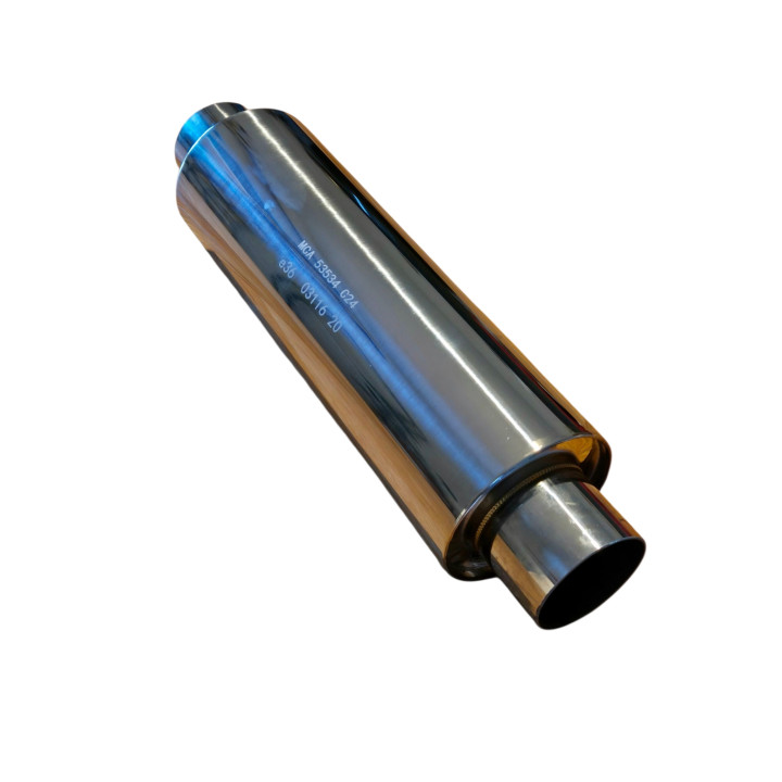 Silencieux Intermédiaire Rond Universel - Plusieurs diamètres au choix