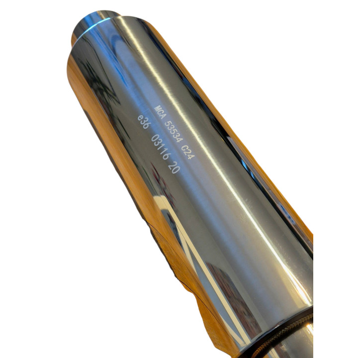 Silencieux Intermédiaire Rond Universel - Plusieurs diamètres au choix